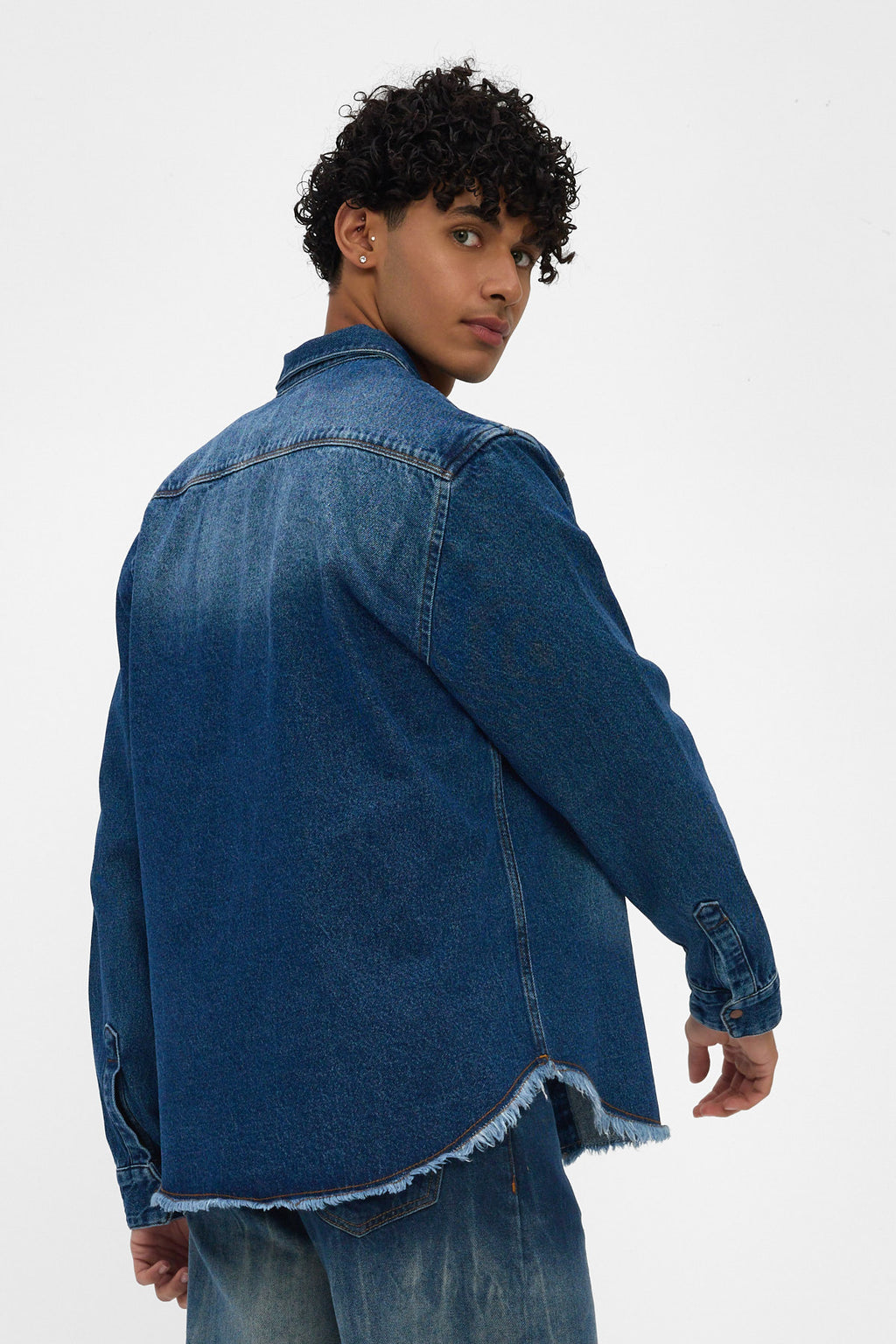 Medium Indigo Denim Shirt