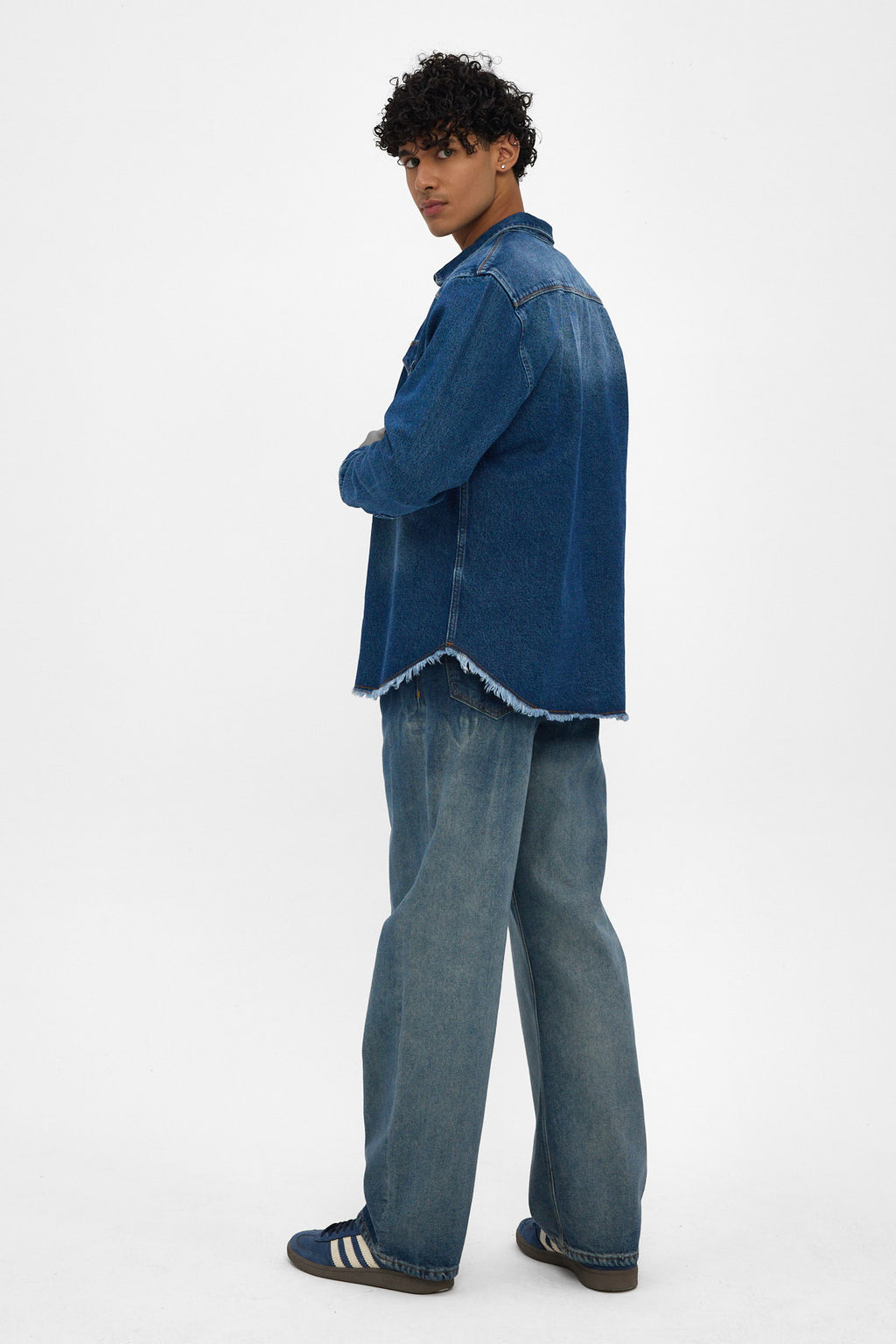 Medium Indigo Denim Shirt