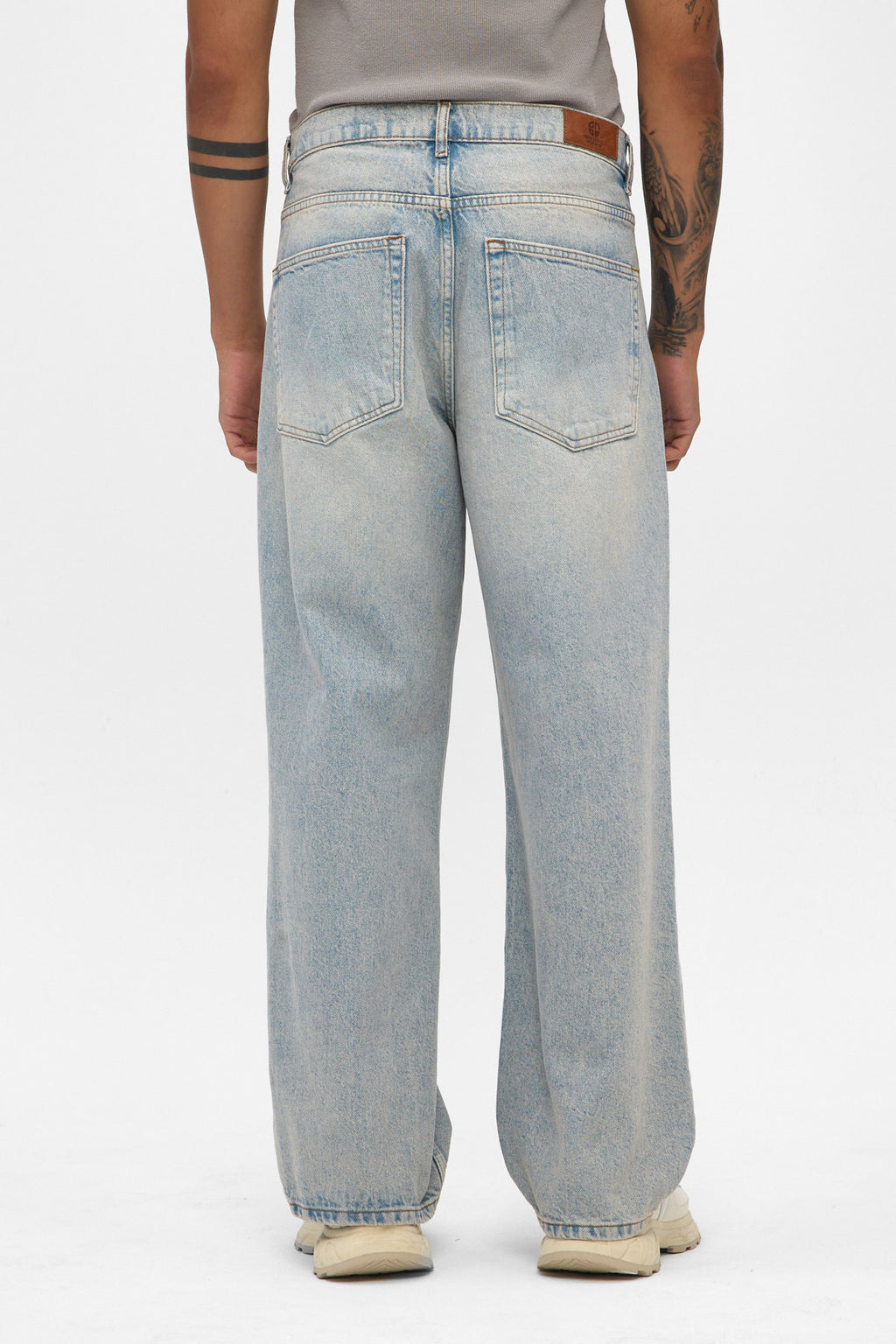 Light Blue Loose Fit Jeans
