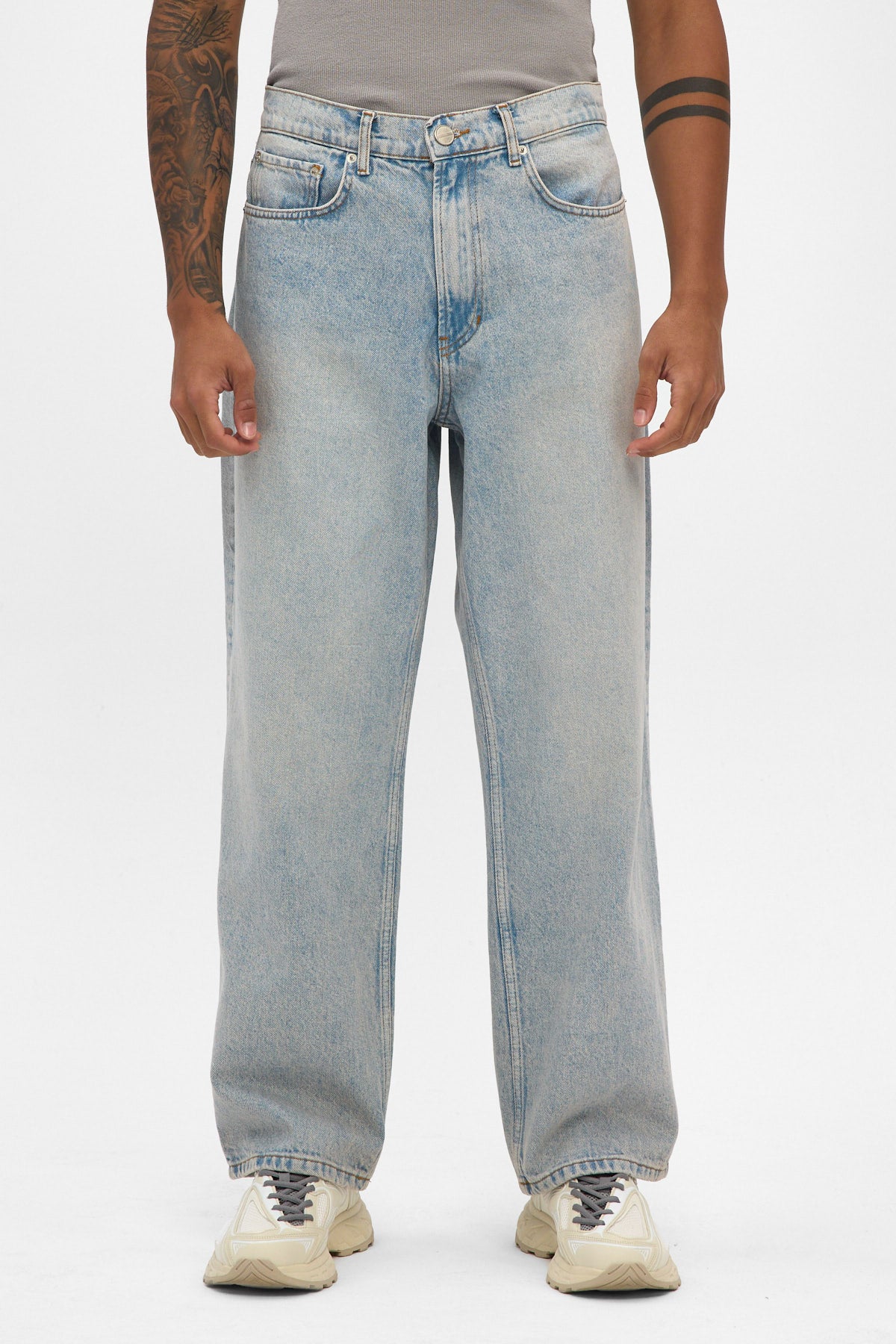 Light Blue Loose Fit Jeans