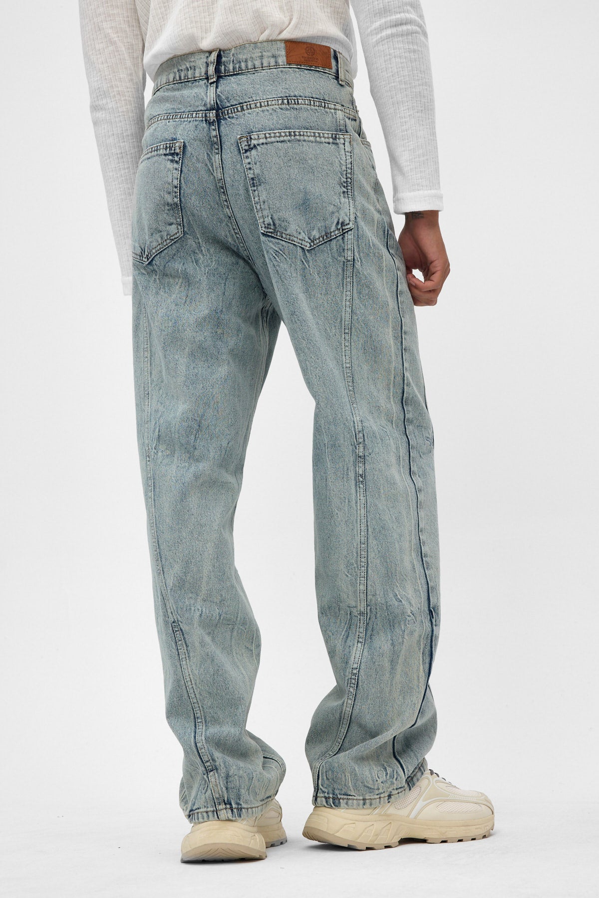 Light Blue Baggy Fit Jeans