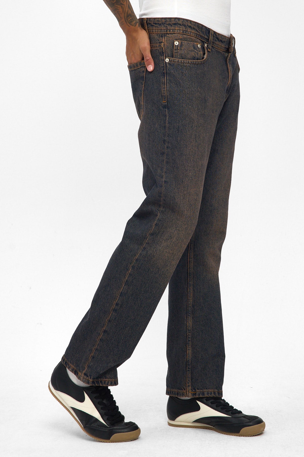 Indigo Tint Regular Jeans