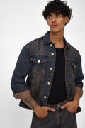 Oversize Indigo Tint Denim Jacket