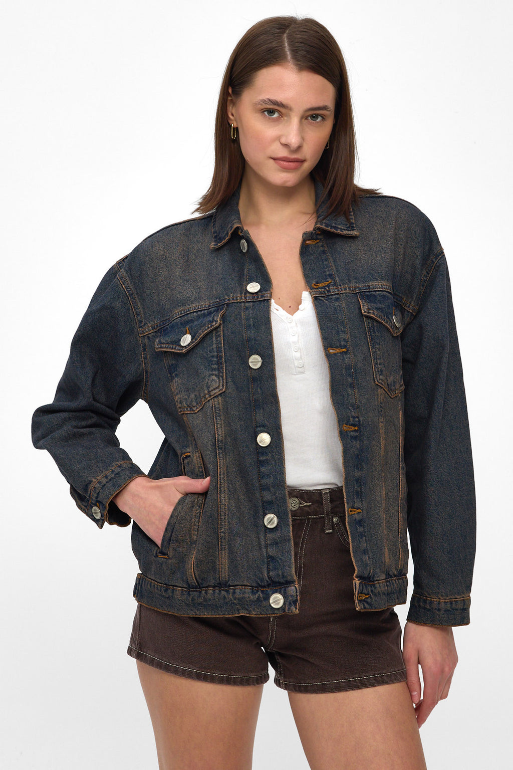Indigo Tint Denim Jacket