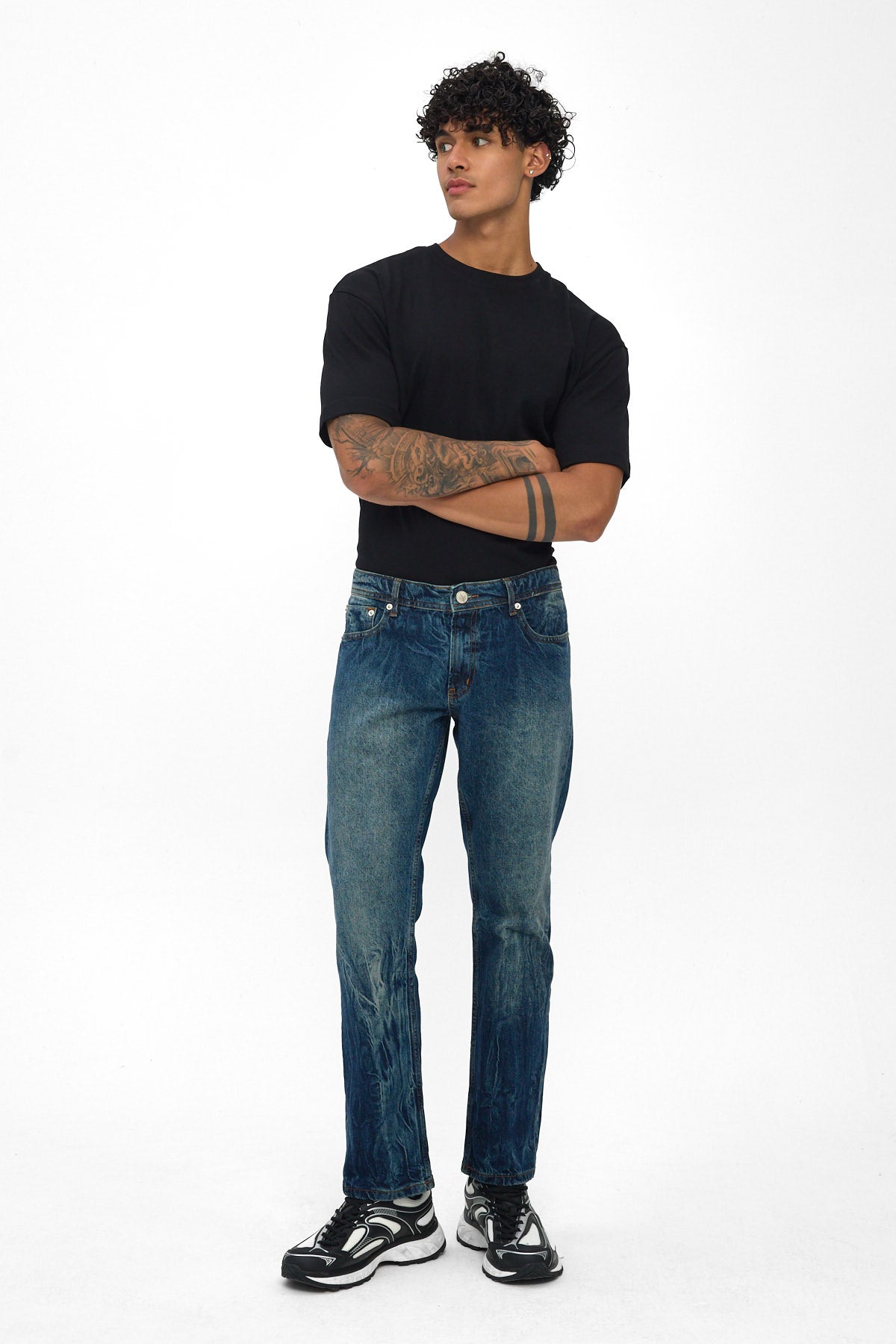 Medium Blue Regular Jeans
