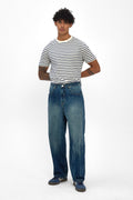 Medium Blue Wide Baggy Jeans