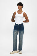 Medium Blue Loose Fit Jeans