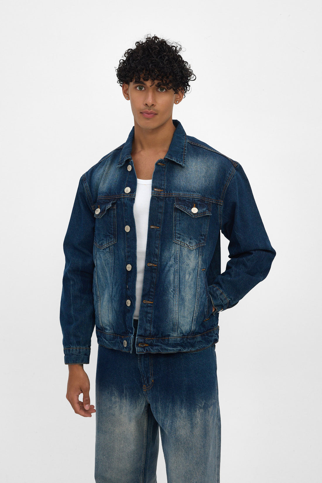 Medium Indigo Denim Jacket