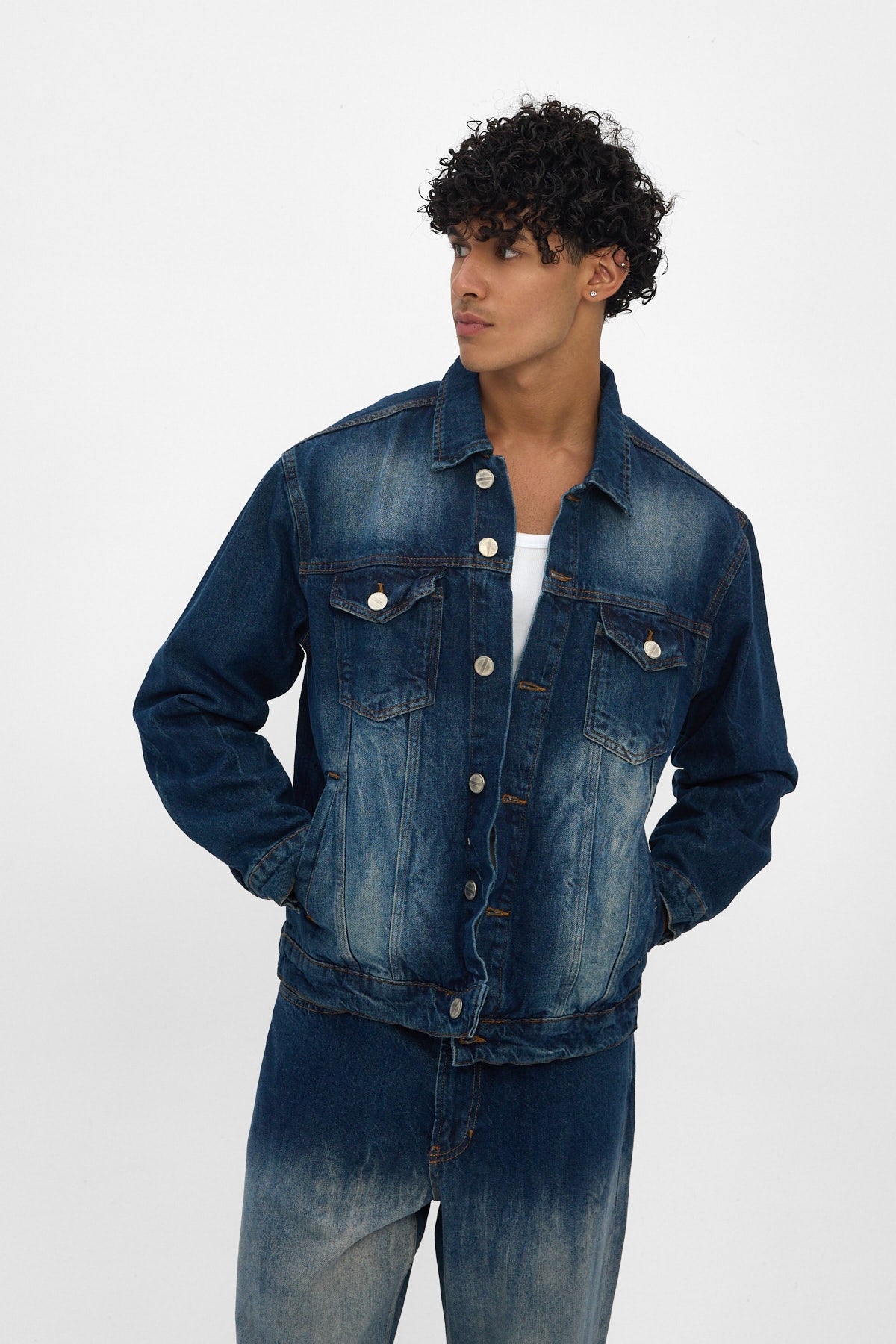 Medium Indigo Denim Jacket