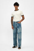 Medium Blue Loose Fit Jeans