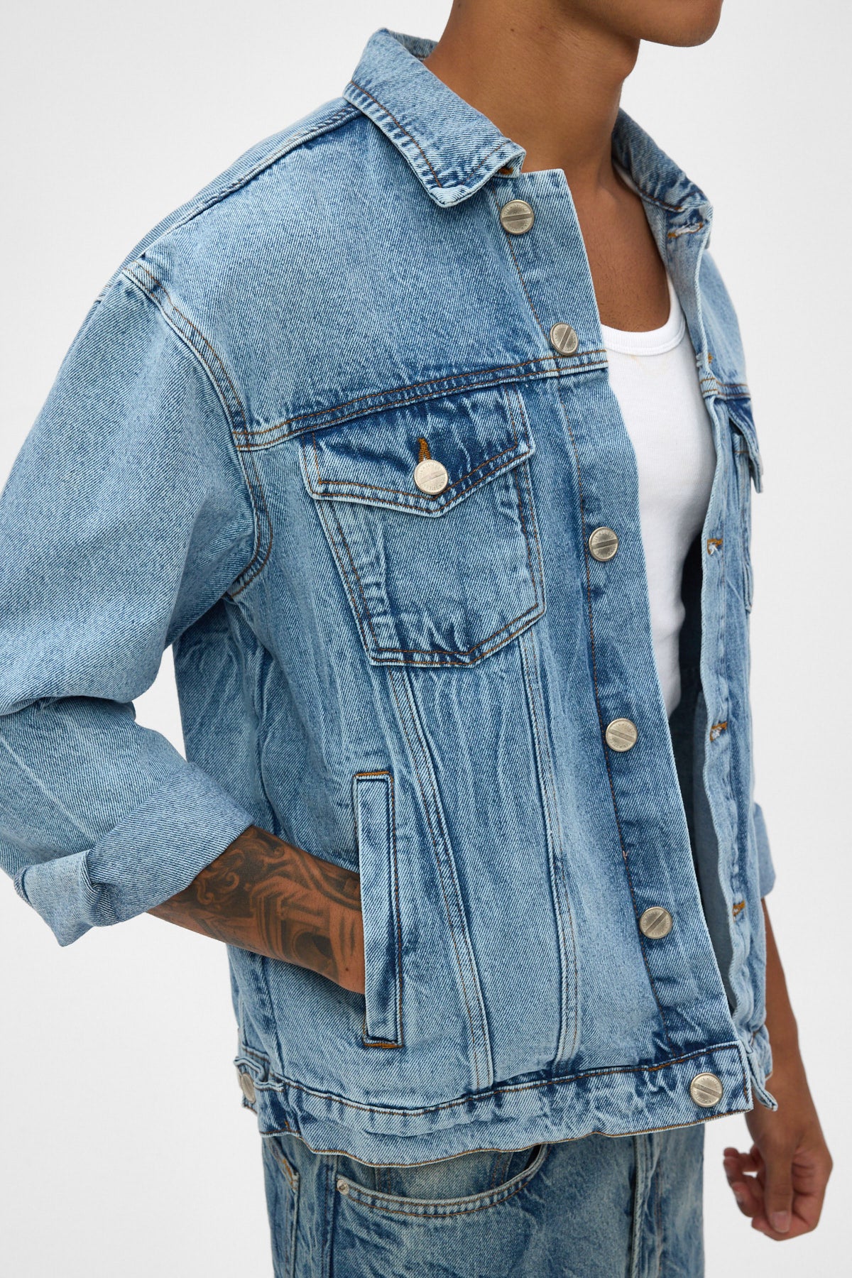 Light Blue Denim Jacket