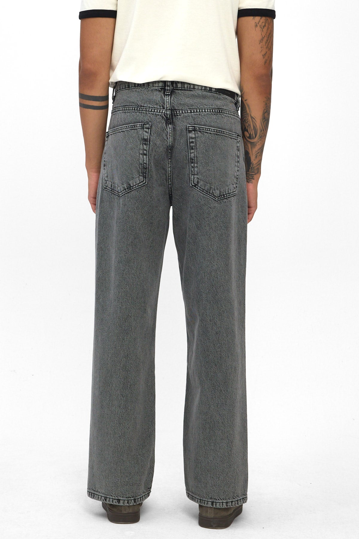 Grey Loose Fit Jeans
