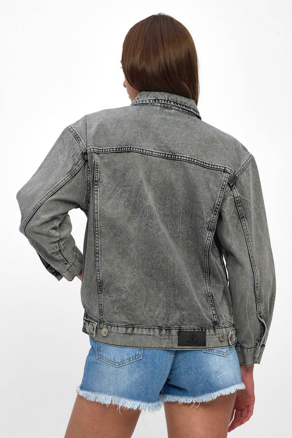 Grey Denim Jacket
