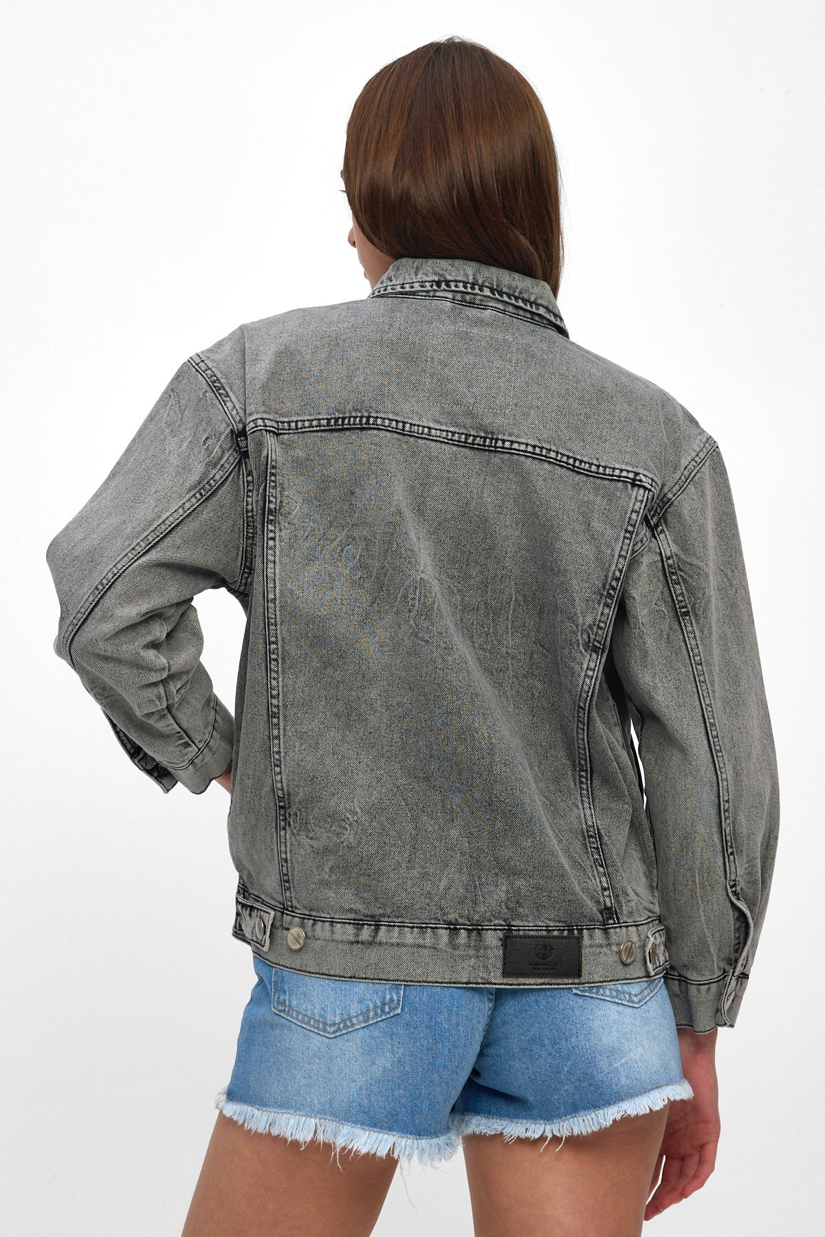 Grey Denim Jacket