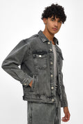 Grey Denim Jacket