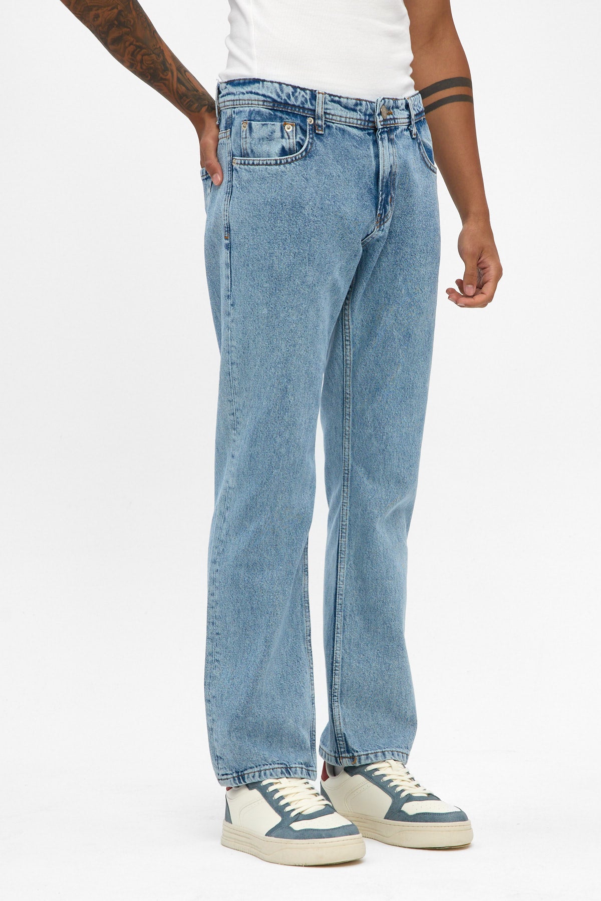 Light Blue Regular Jeans