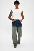 Indigo Sand Fade Baggy Jeans