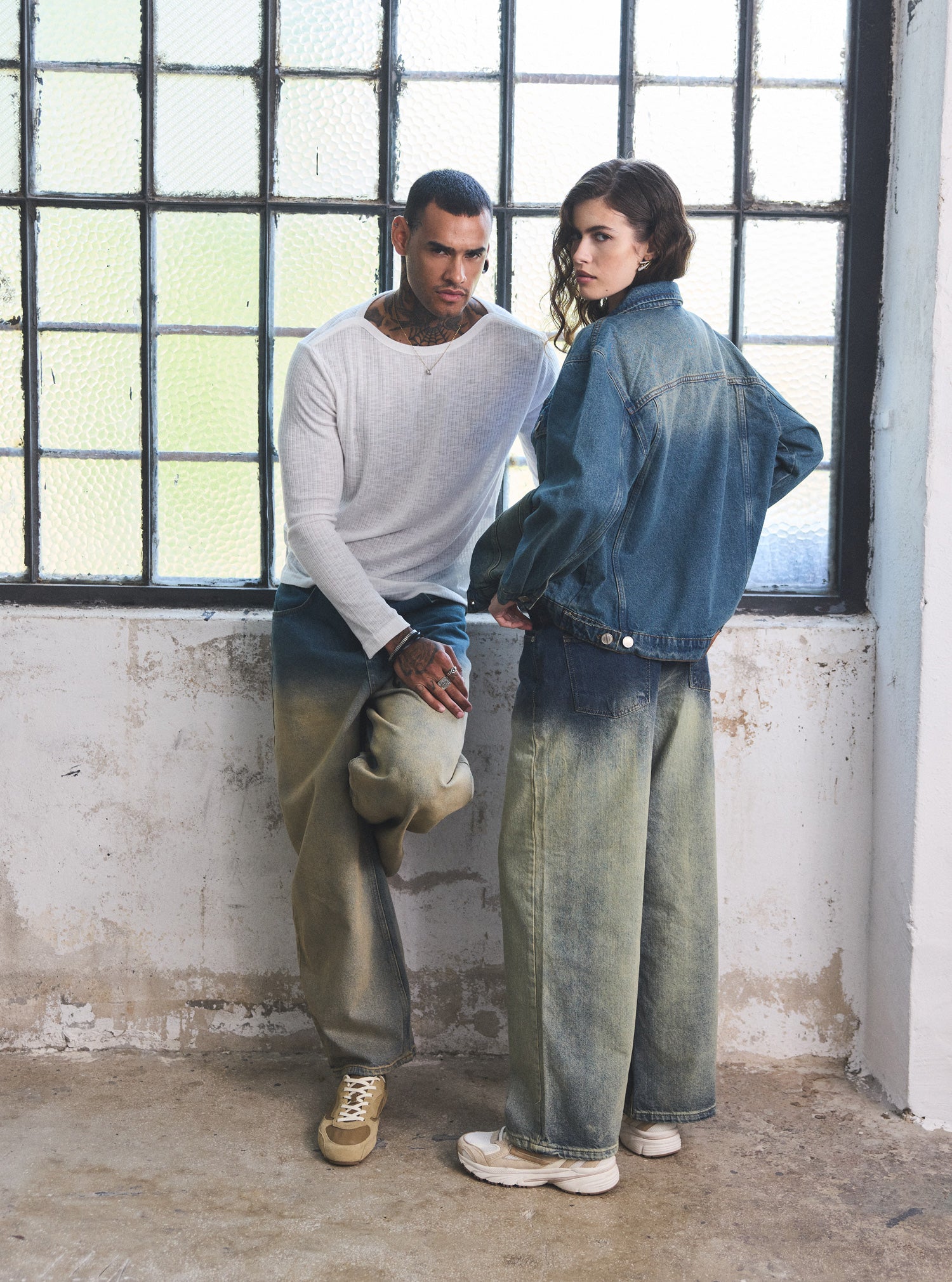 Denim Date editorial campaign